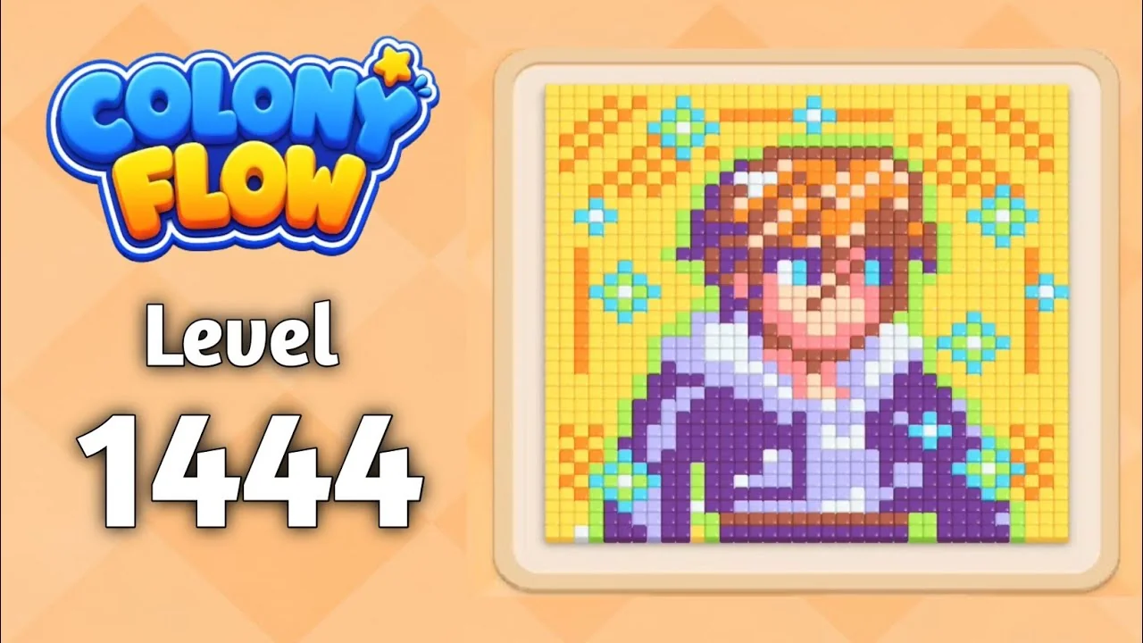 Colony Flow Level 1444 board