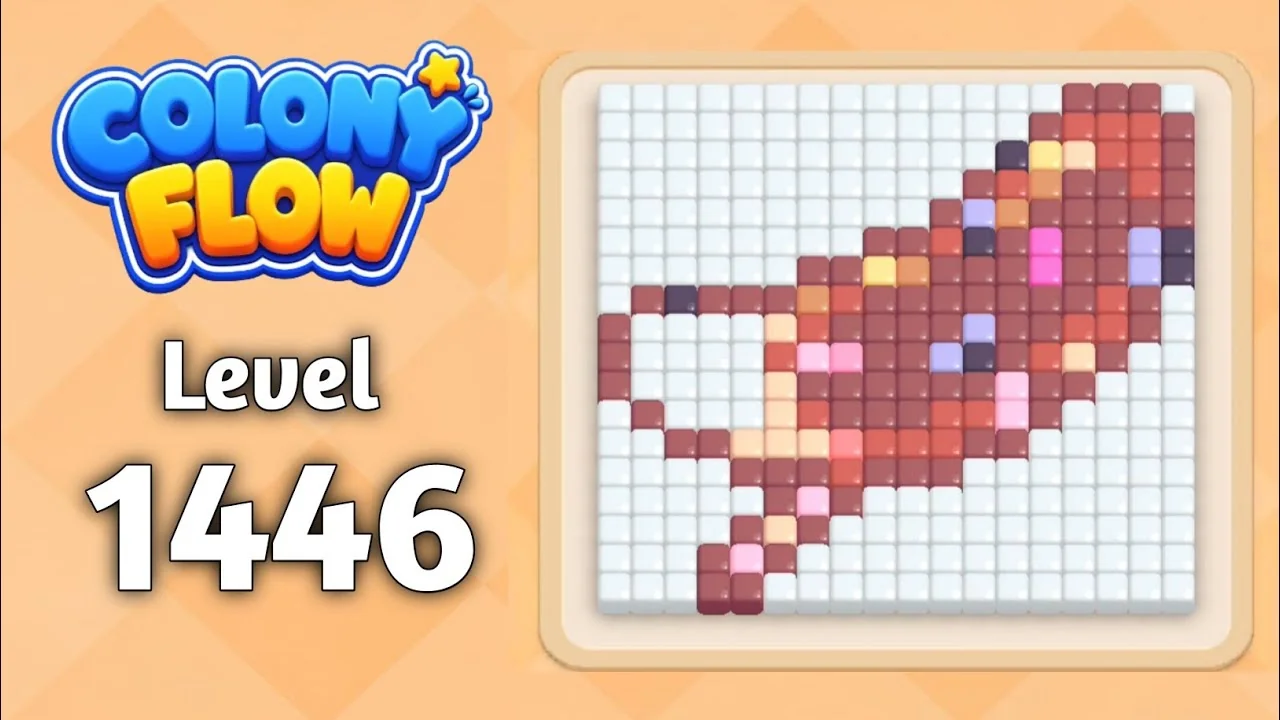Colony Flow Level 1446 board