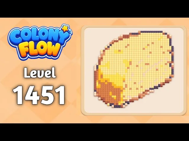 Colony Flow Level 1451 board