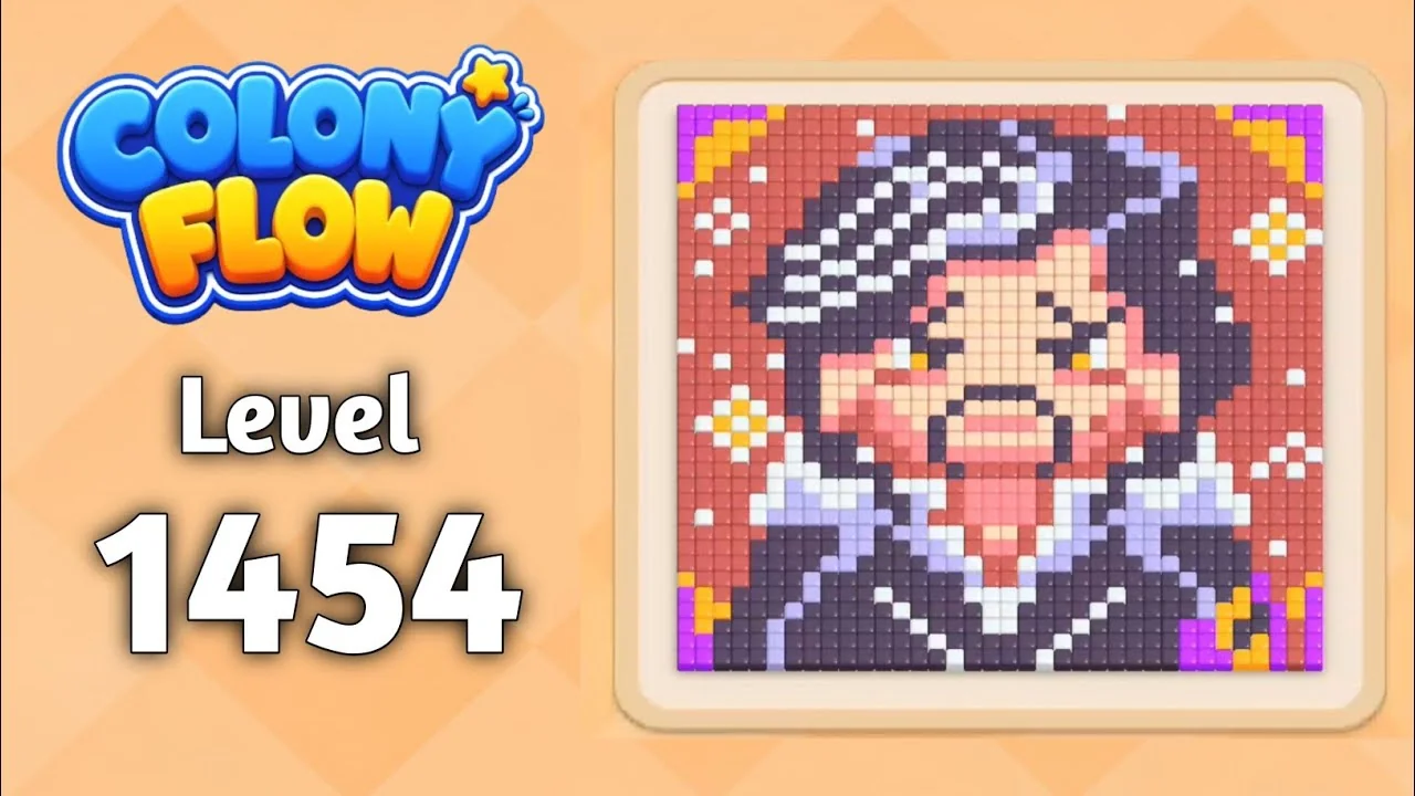 Colony Flow Level 1454 board