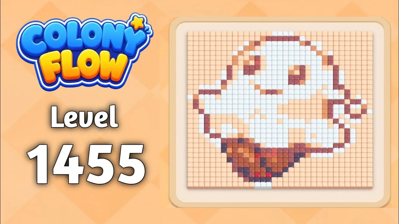Colony Flow Level 1455 board