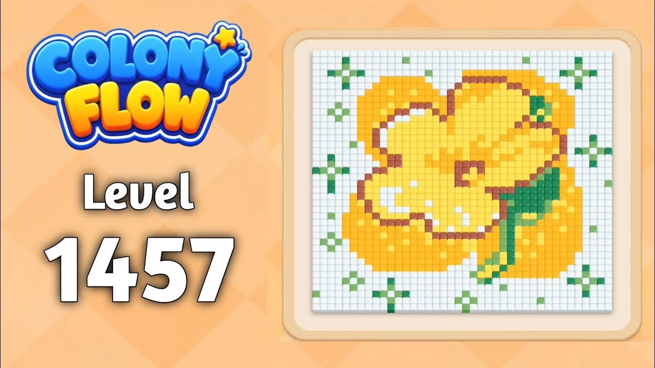 Colony Flow Level 1457 board
