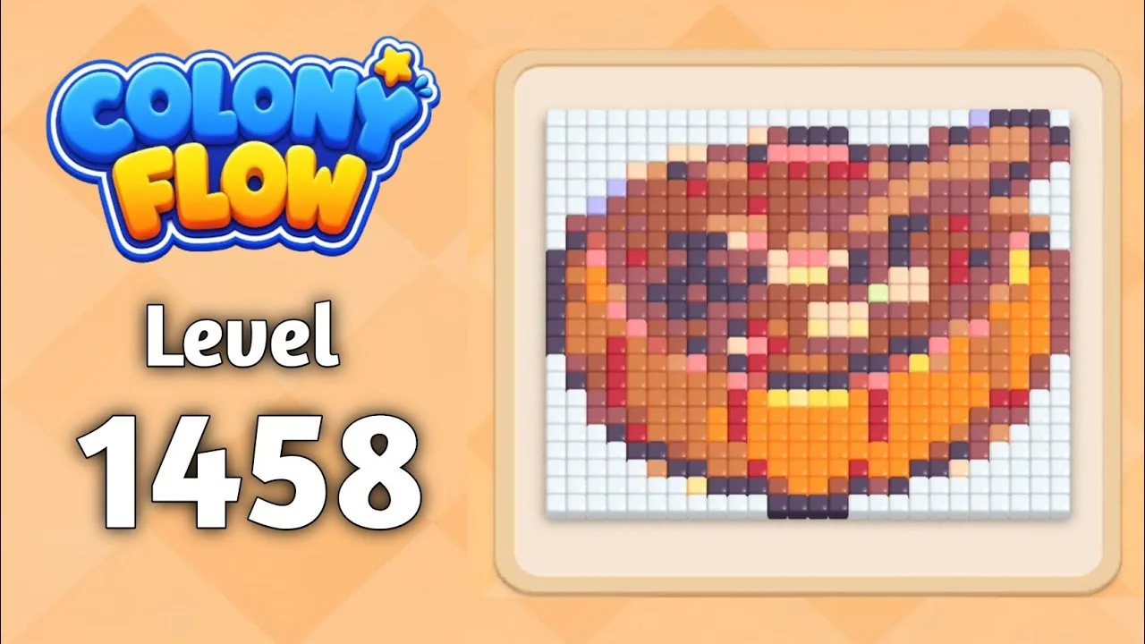 Colony Flow Level 1458 board