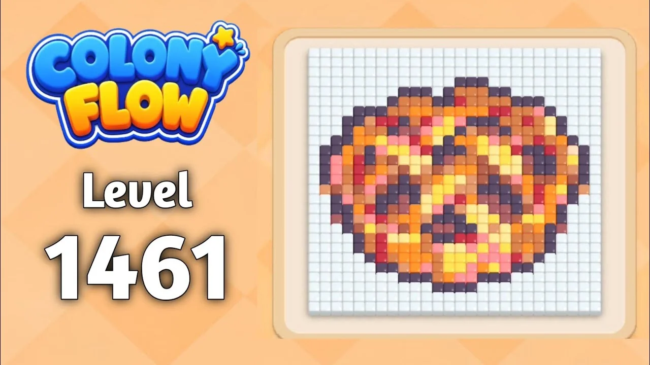 Colony Flow! Level 1461 board