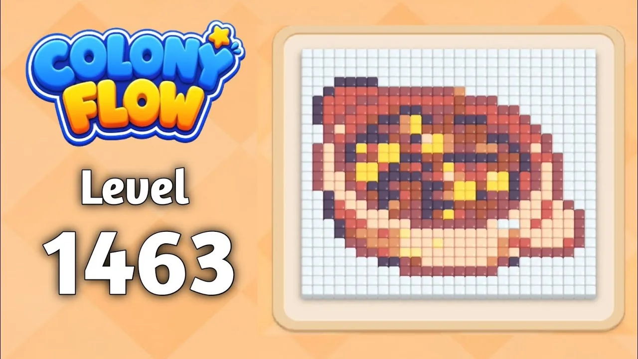 Colony Flow! Level 1463 board