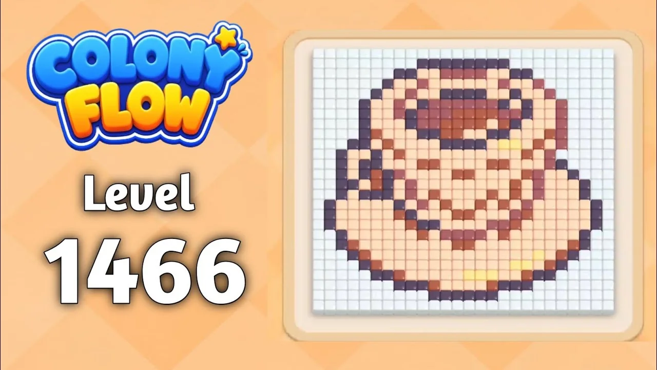 Colony Flow! Level 1466 board