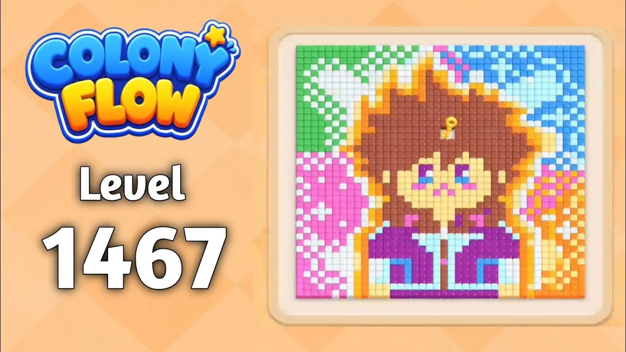 Colony Flow! Level 1467 board