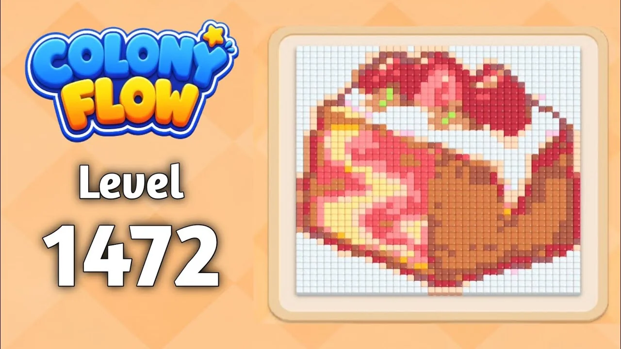 Colony Flow! Level 1472 board