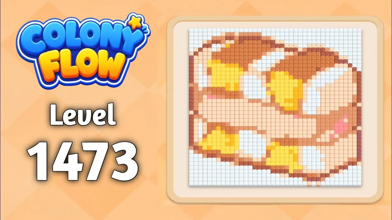 Colony Flow! Level 1473 board