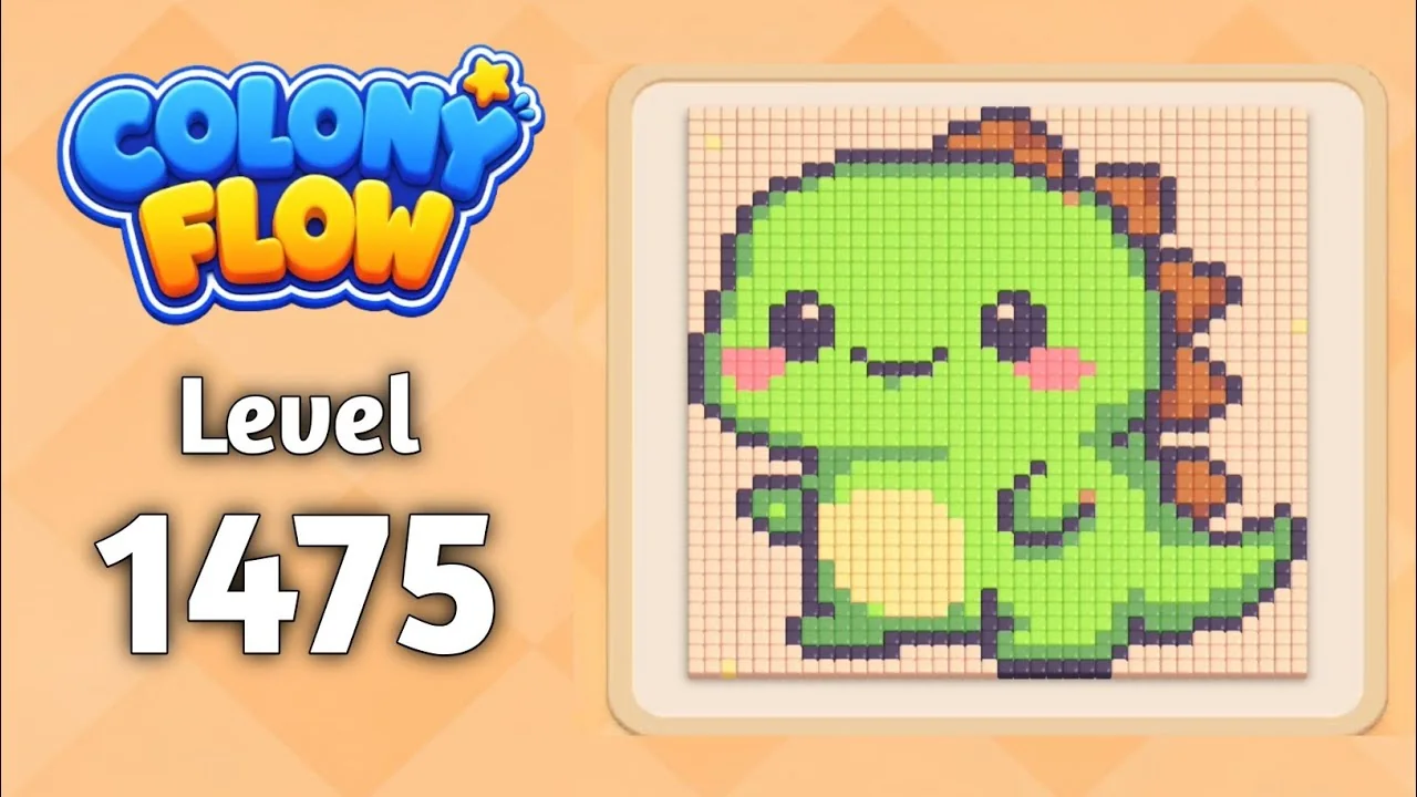 Colony Flow! Level 1475 board