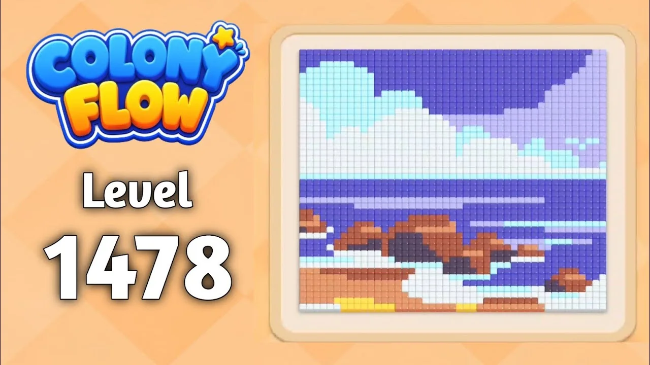 Colony Flow! Level 1478 board