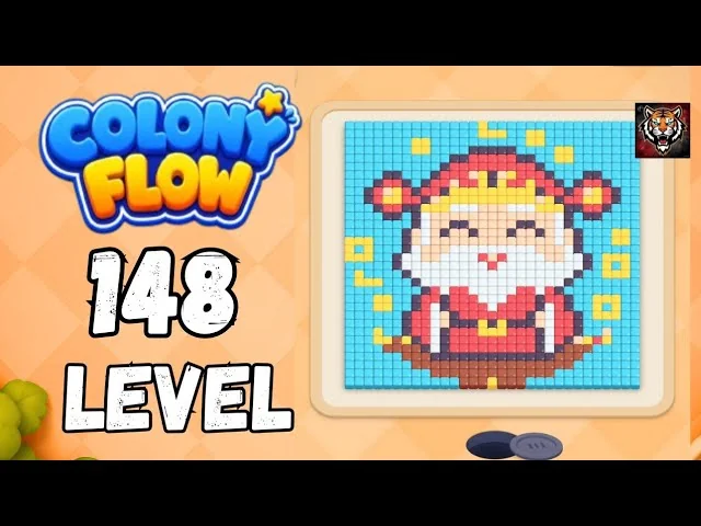 Colony Flow! Level 148 board layout