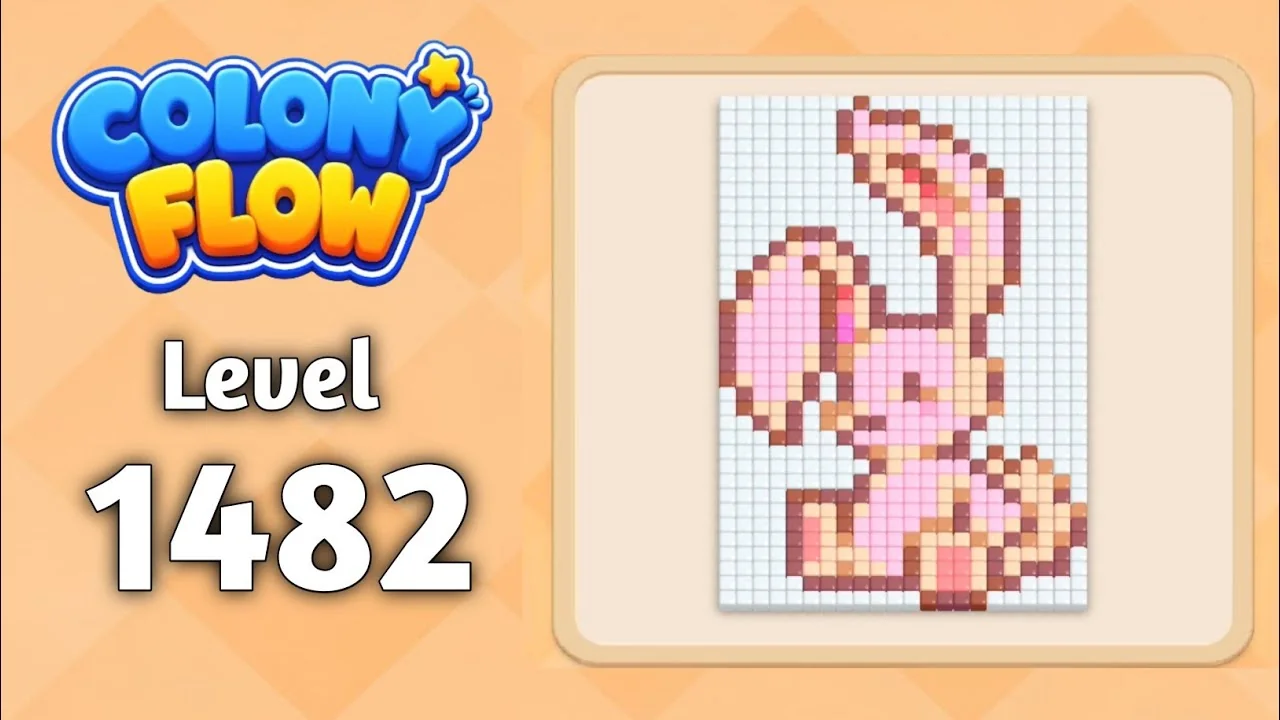 Colony Flow! Level 1482 board