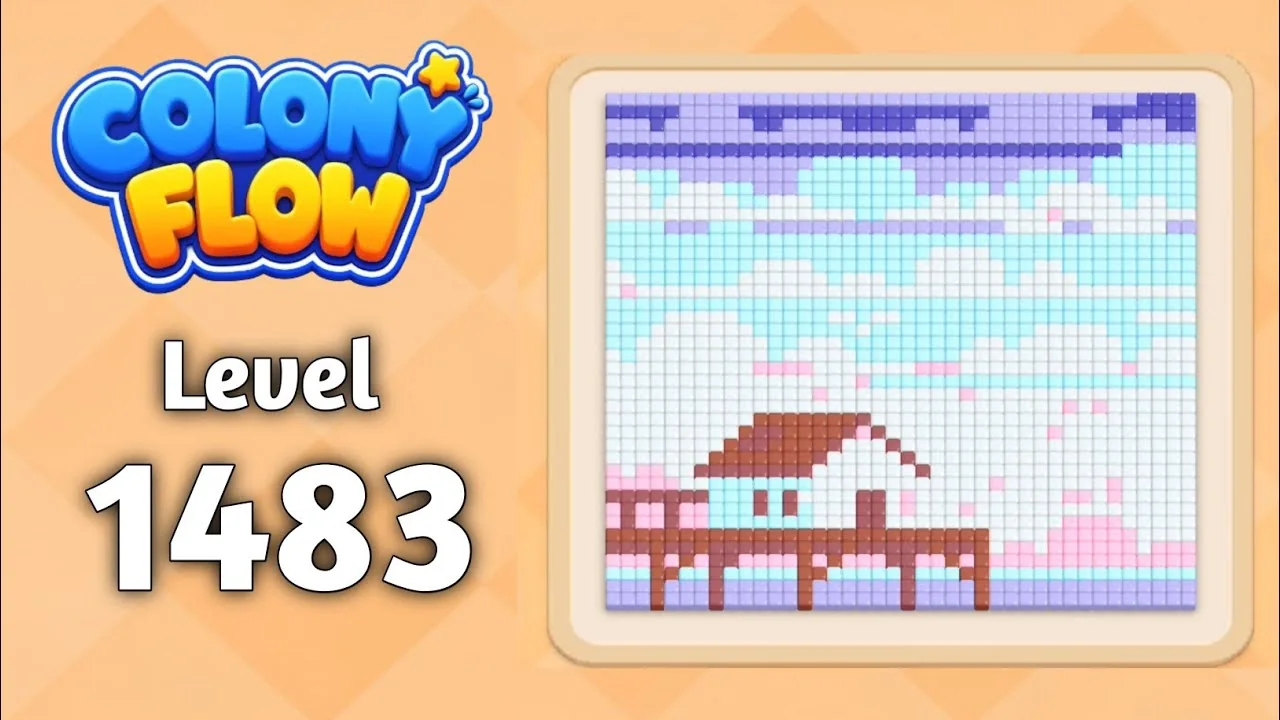 Colony Flow! Level 1483 board