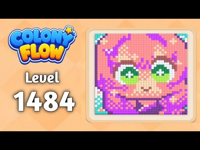 Colony Flow! Level 1484 board