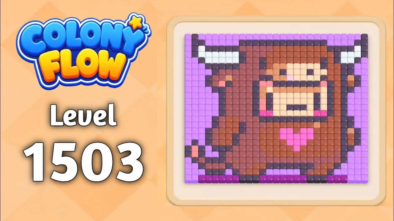 Colony Flow! Level 1503 board