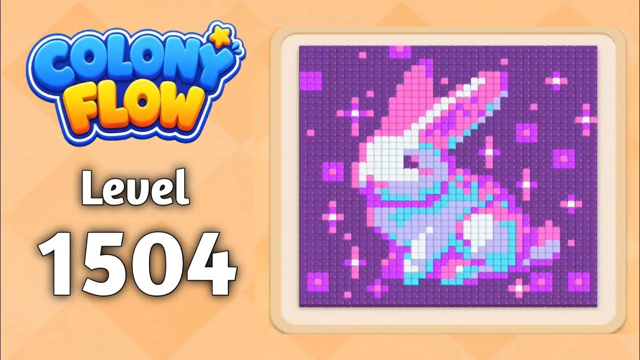 Colony Flow! Level 1504 board