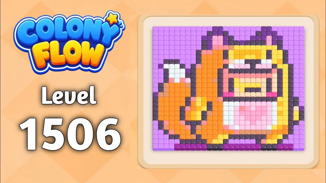 Colony Flow! Level 1506 board