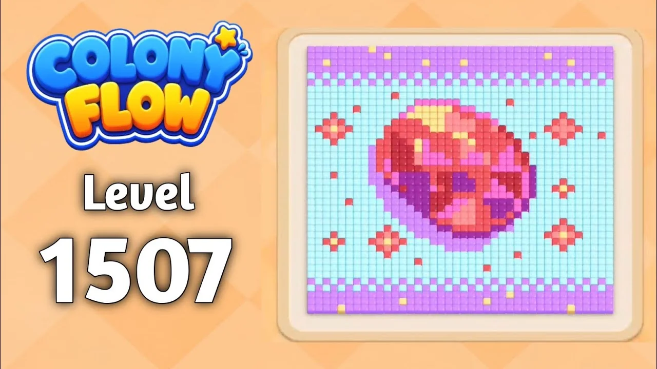 Colony Flow! Level 1507 board
