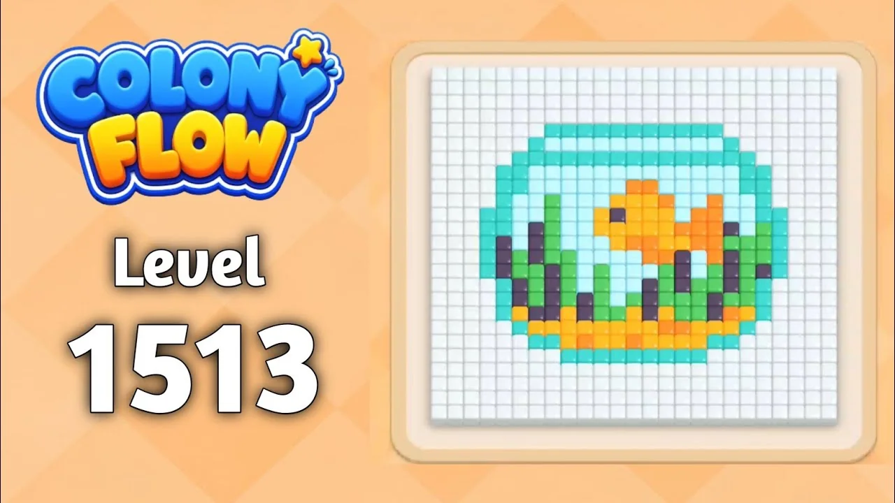 Colony Flow! Level 1513 board