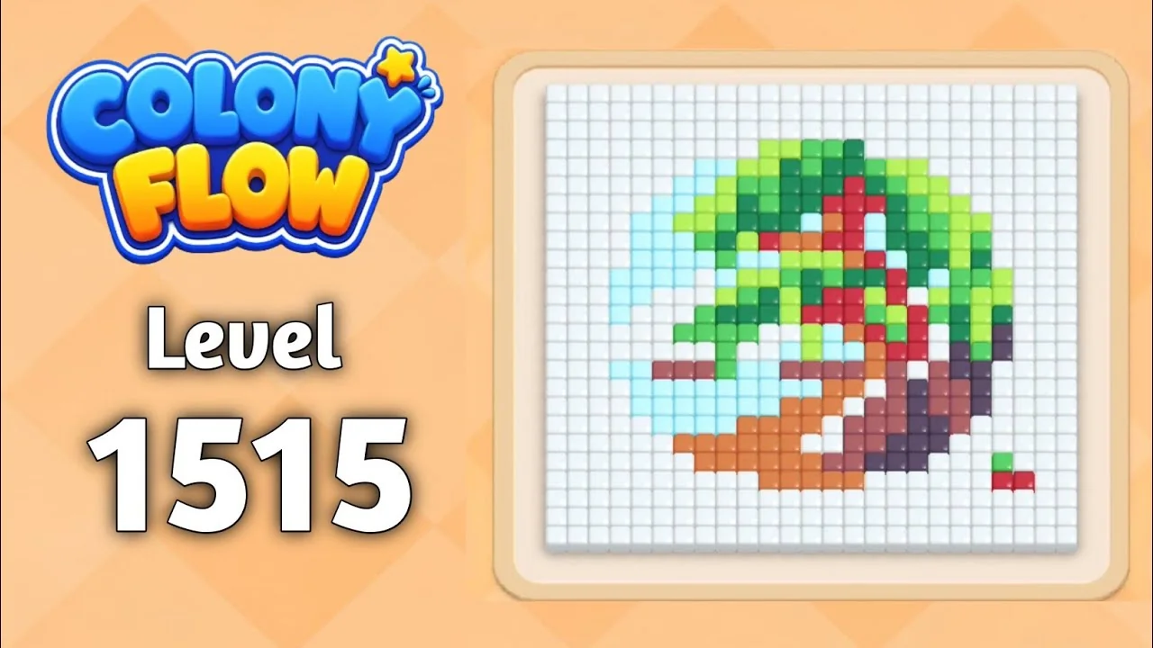 Colony Flow! Level 1515 board