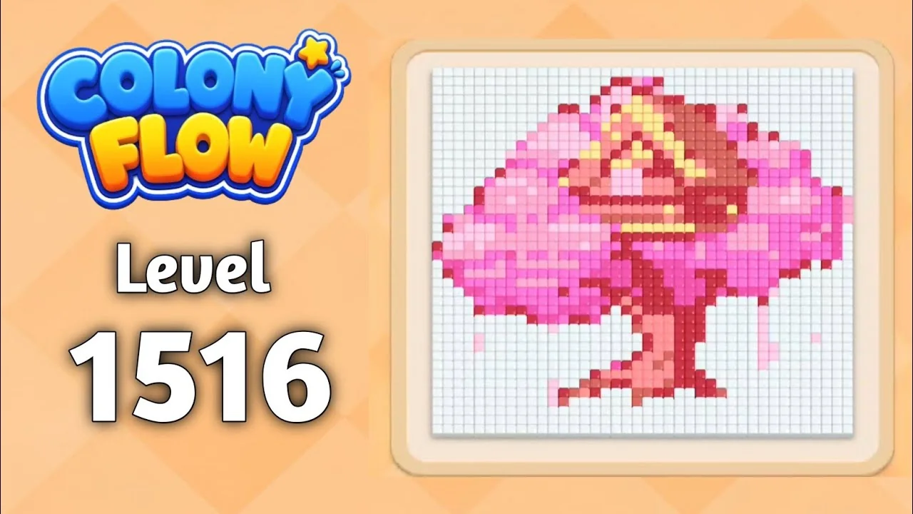 Colony Flow! Level 1516 board