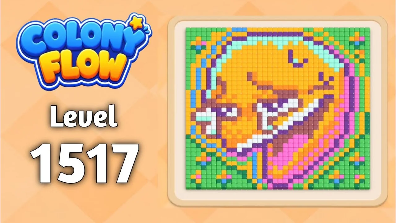 Colony Flow! Level 1517 board