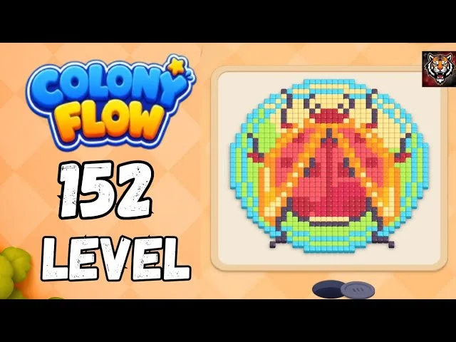 Colony Flow! Level 152 board layout
