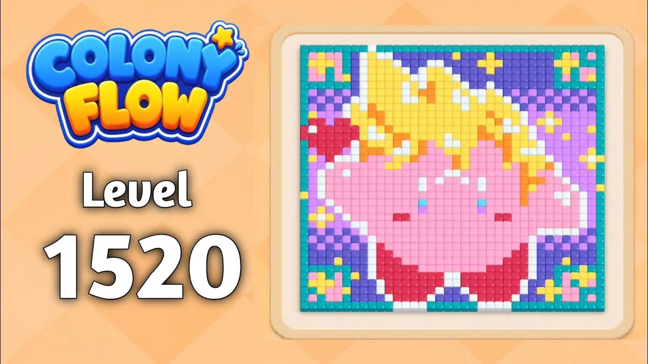 Colony Flow! Level 1520 board
