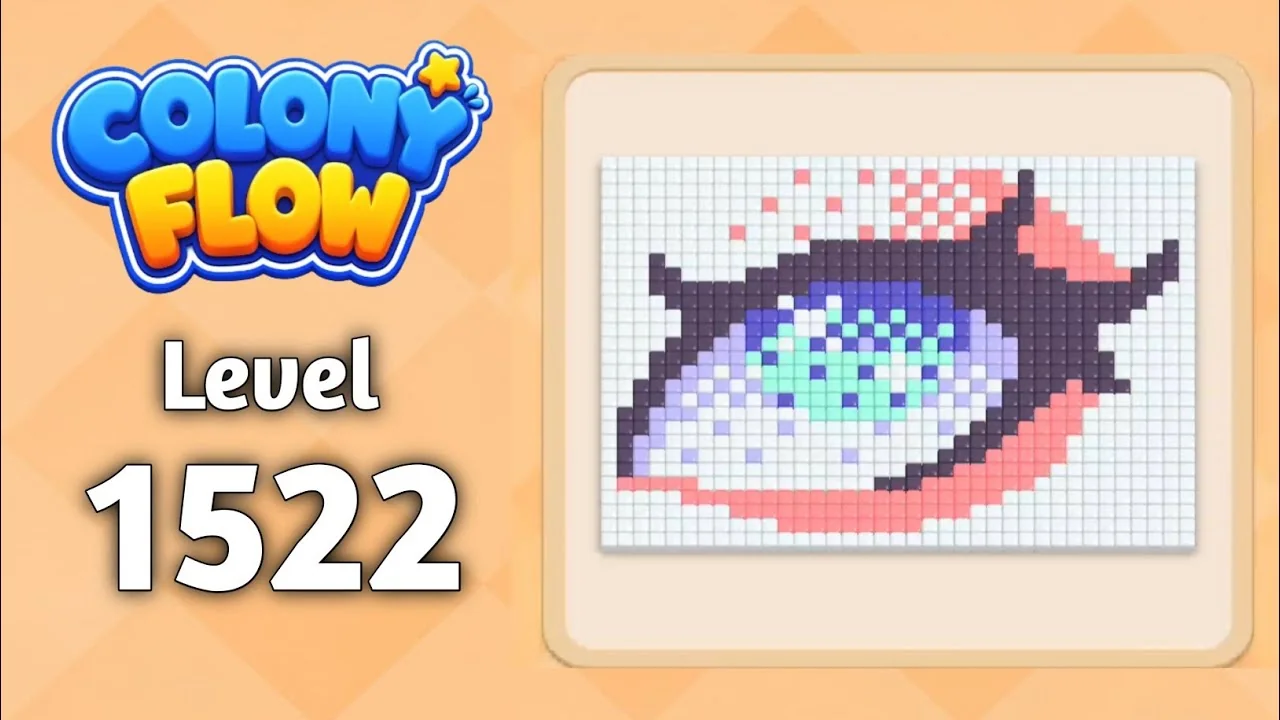 Colony Flow! Level 1522 board