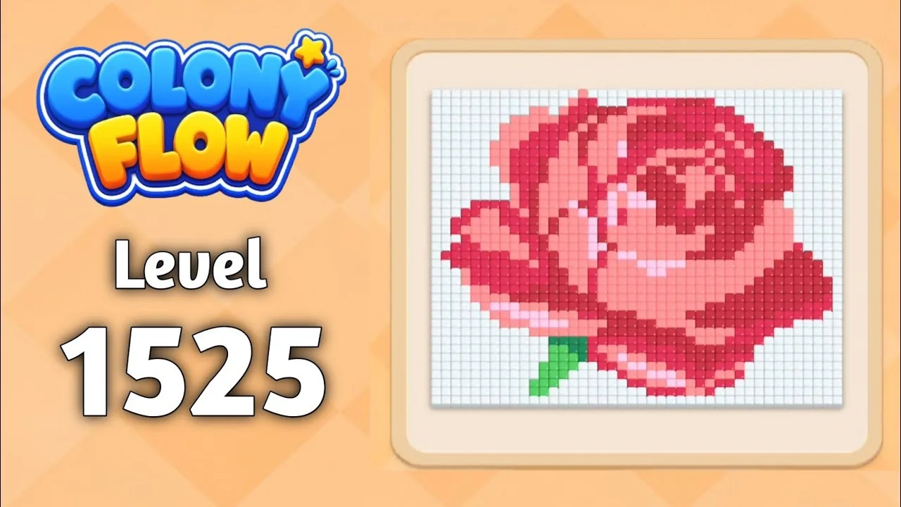 Colony Flow! Level 1525 board