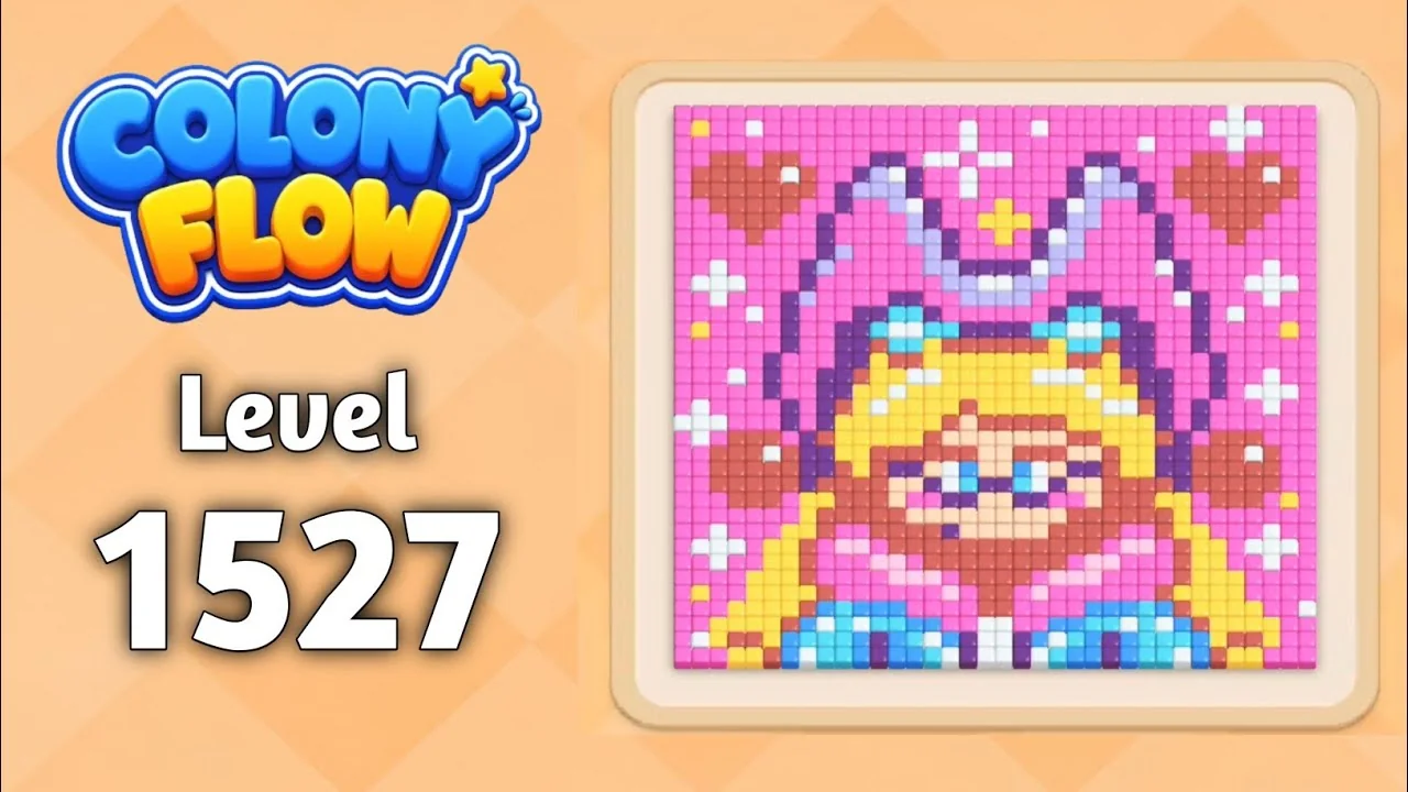 Colony Flow! Level 1527 board