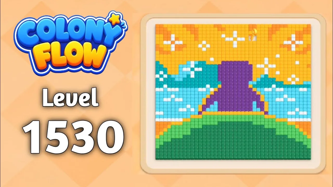 Colony Flow! Level 1530 board