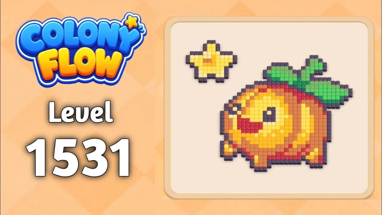 Colony Flow! Level 1531 board