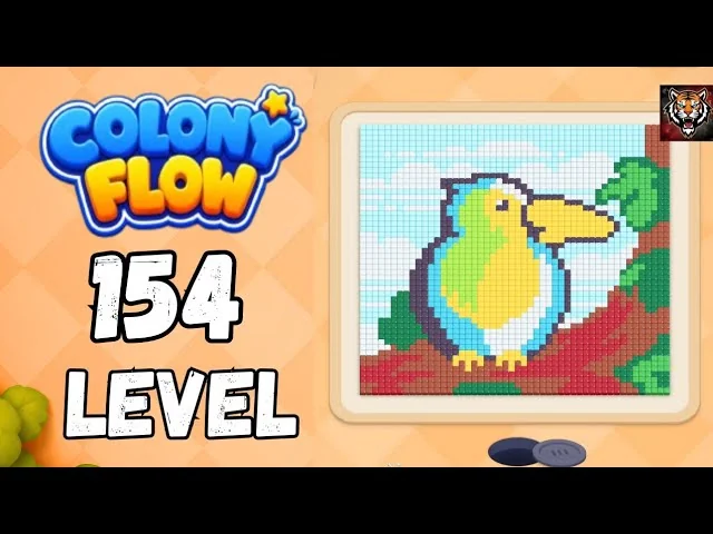 Colony Flow! Level 154 board layout