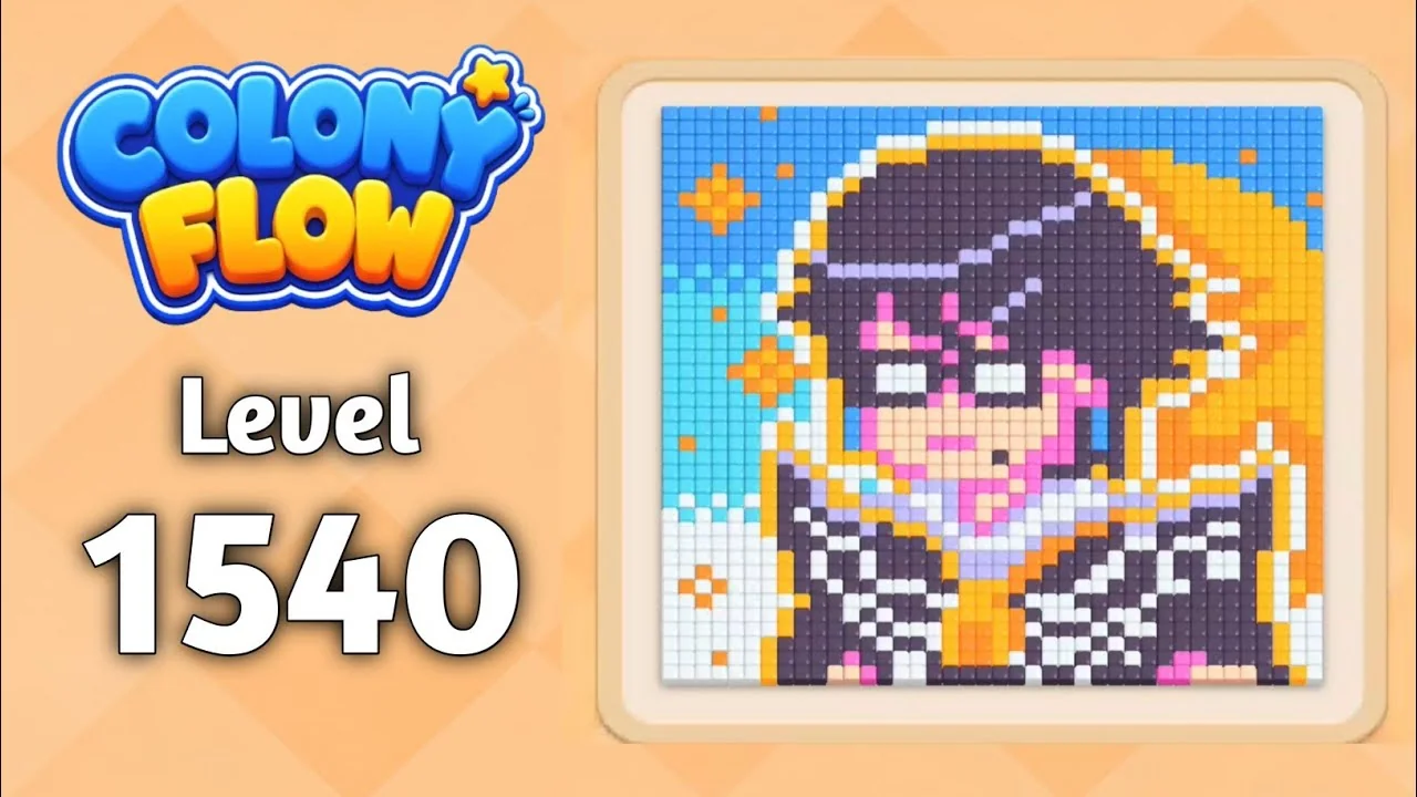 Colony Flow! Level 1540 board