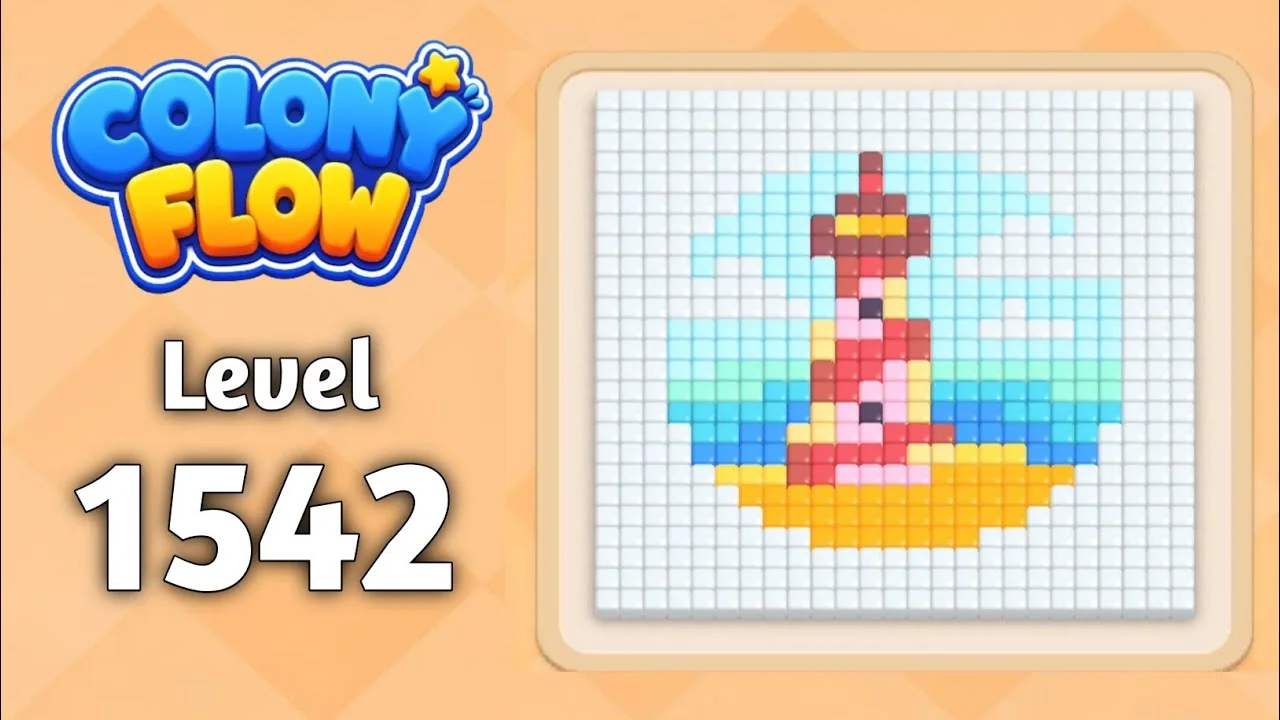 Colony Flow! Level 1542 board