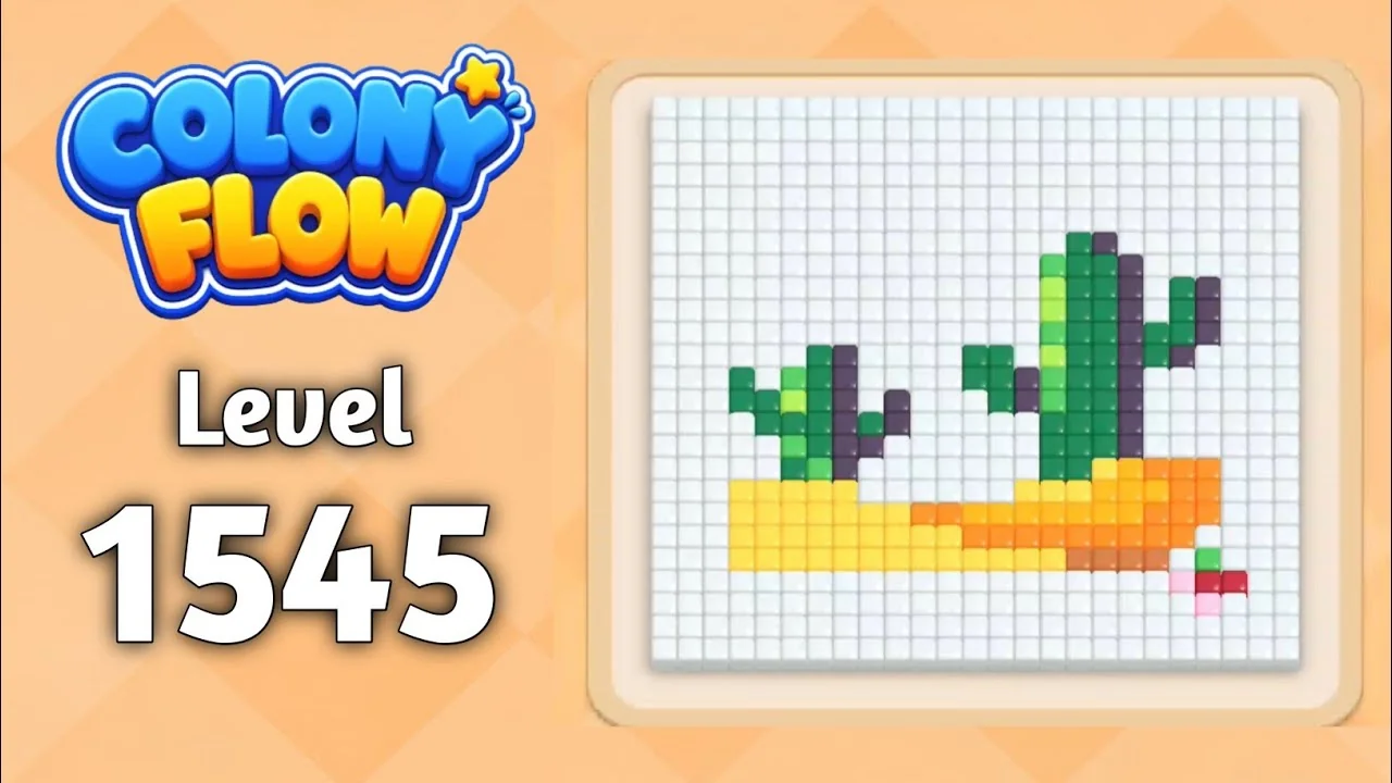 Colony Flow! Level 1545 board