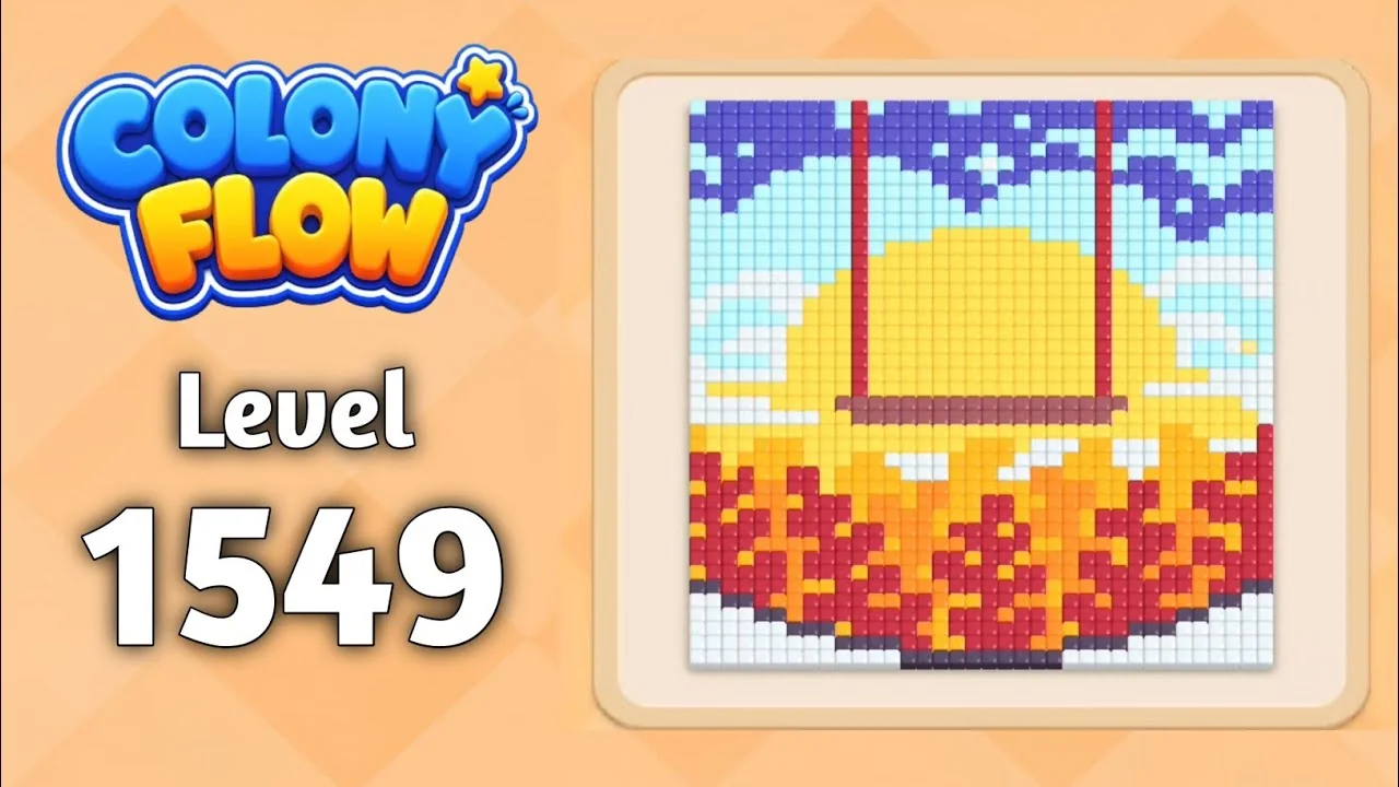 Colony Flow! Level 1549 board