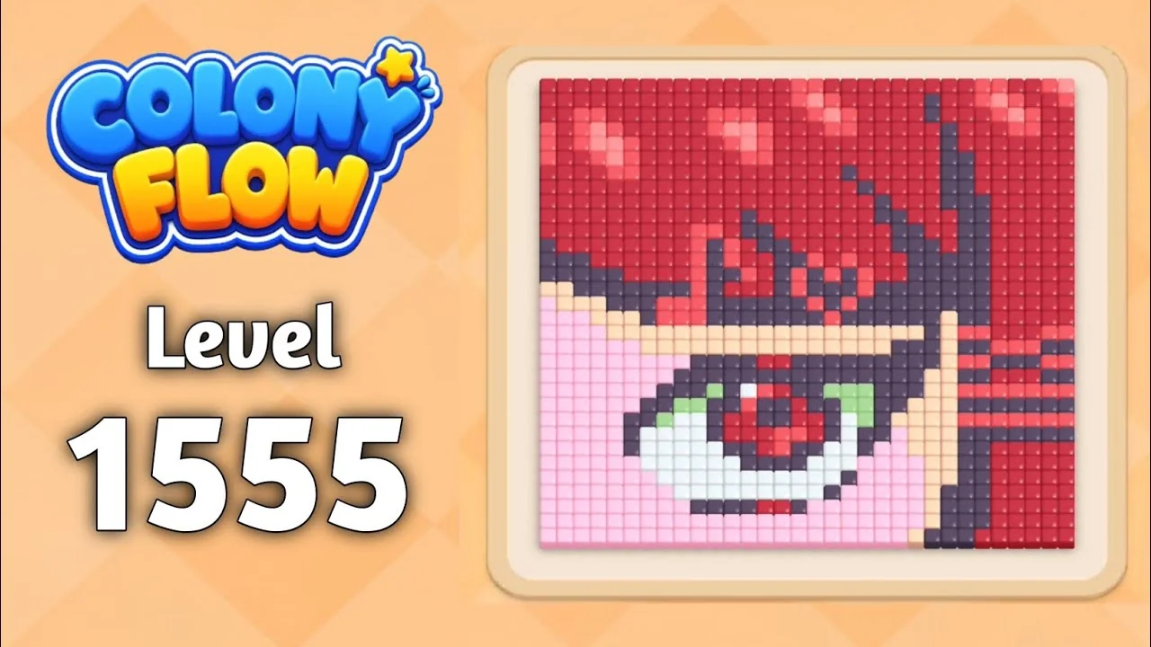Colony Flow! Level 1555 board