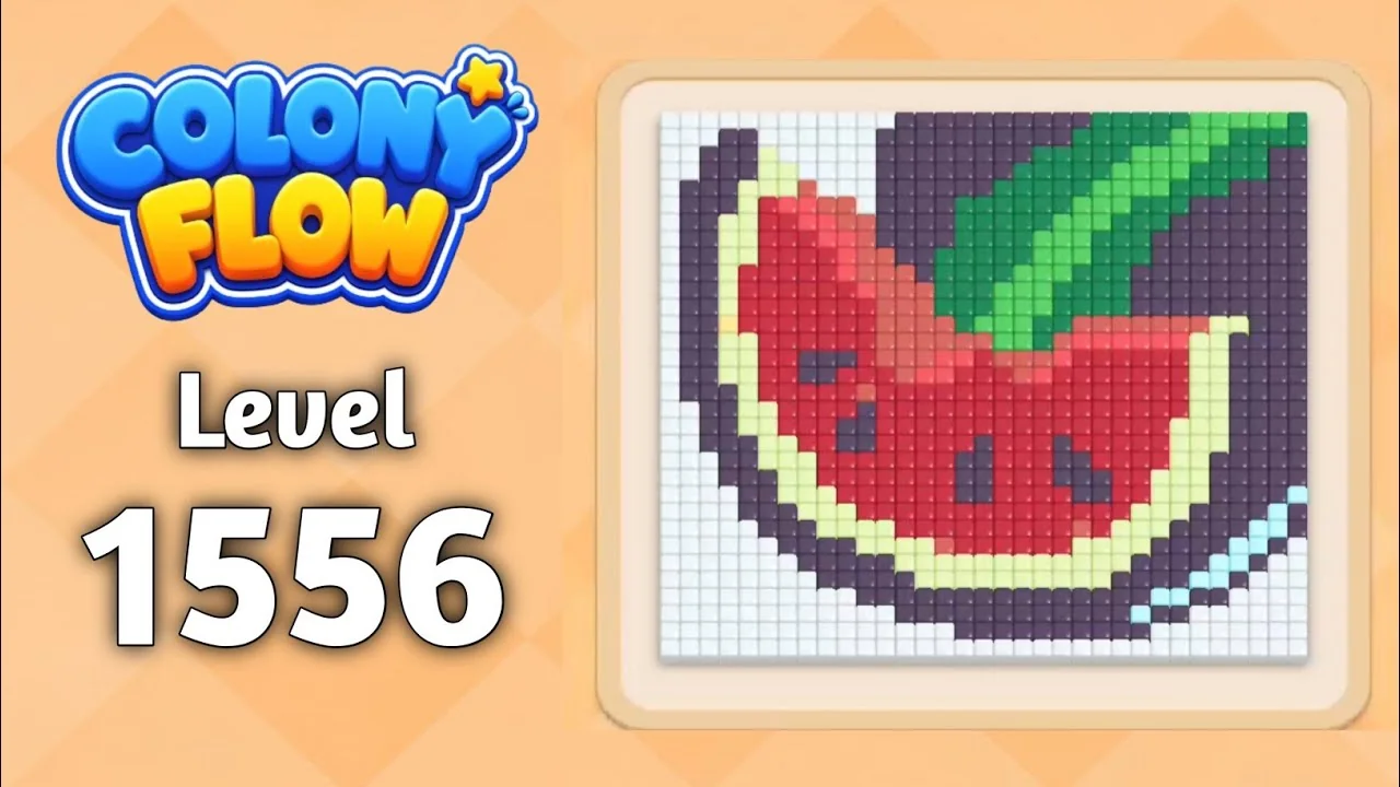 Colony Flow! Level 1556 board