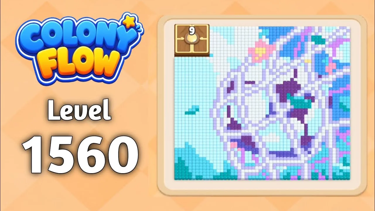 Colony Flow! Level 1560 board