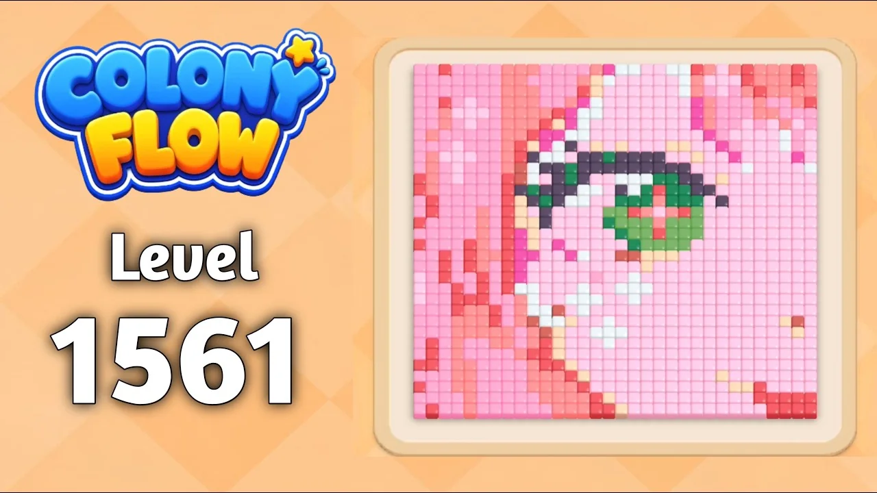 Colony Flow! Level 1561 board
