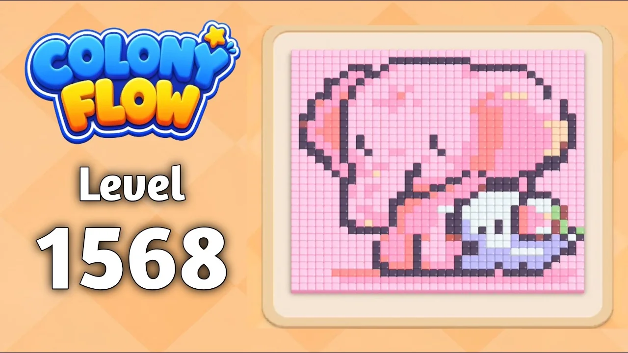 Colony Flow! Level 1568 board