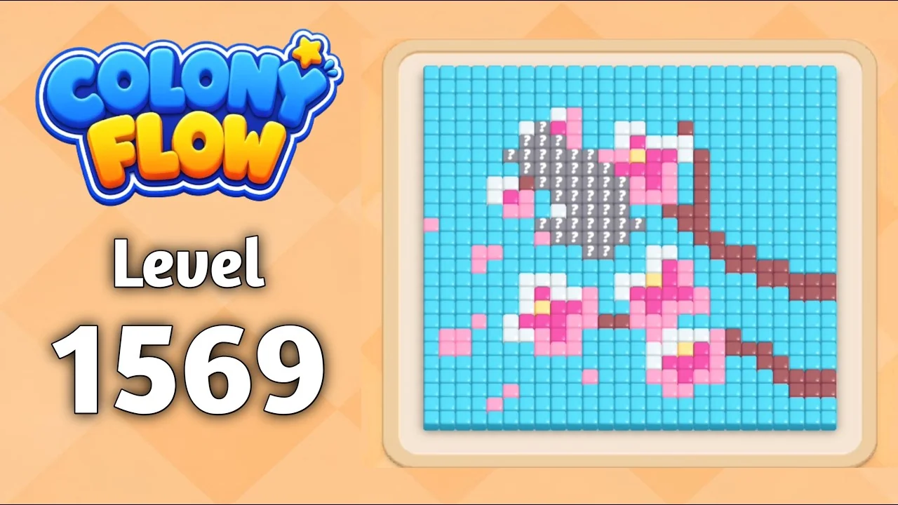 Colony Flow! Level 1569 board