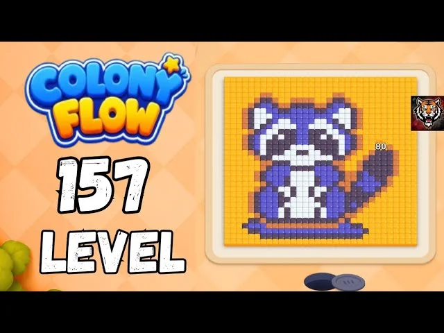 Colony Flow! Level 157 board layout