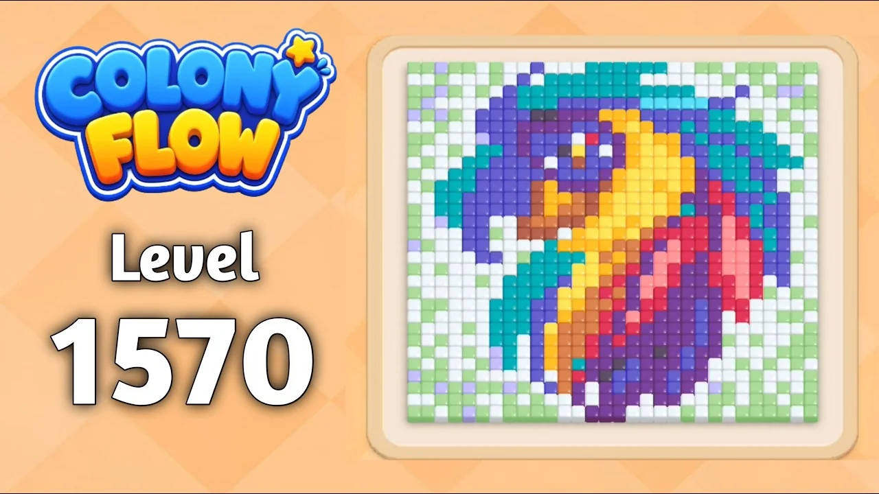 Colony Flow! Level 1570 board