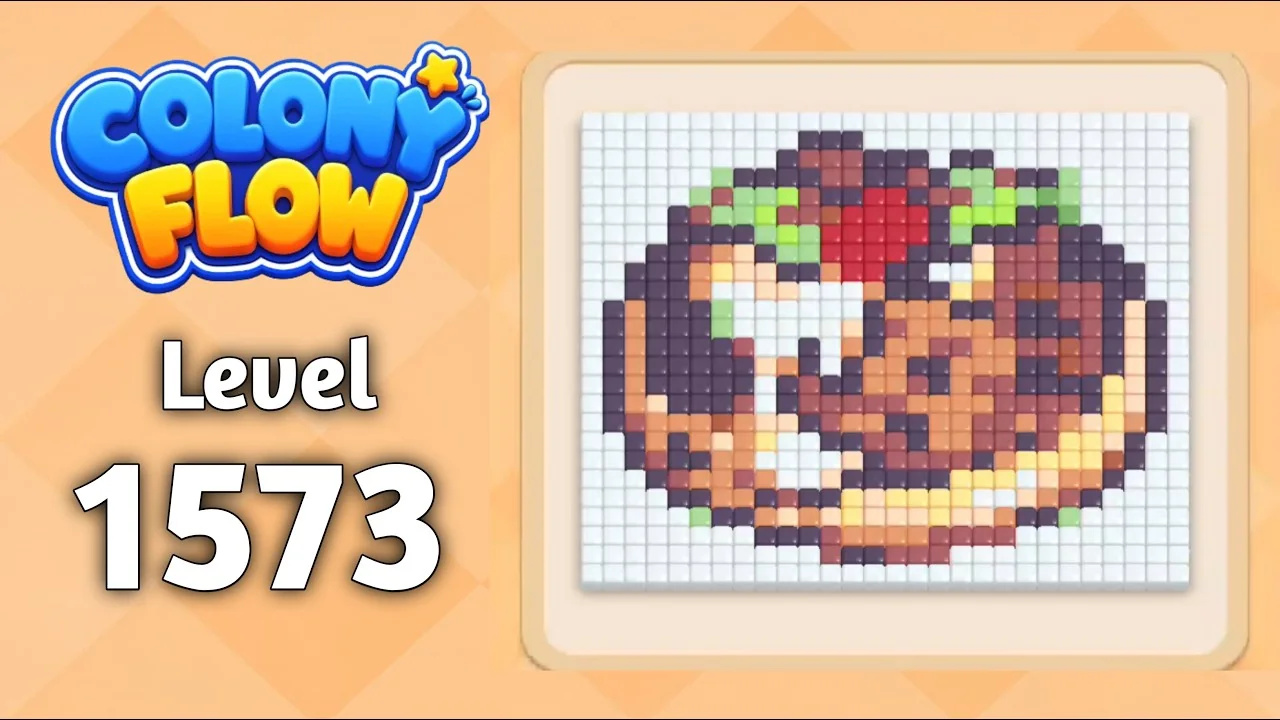 Colony Flow! Level 1573 board
