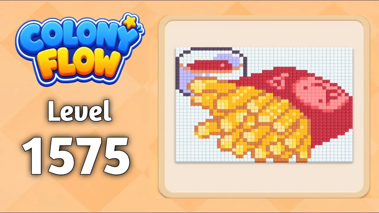 Colony Flow! Level 1575 board