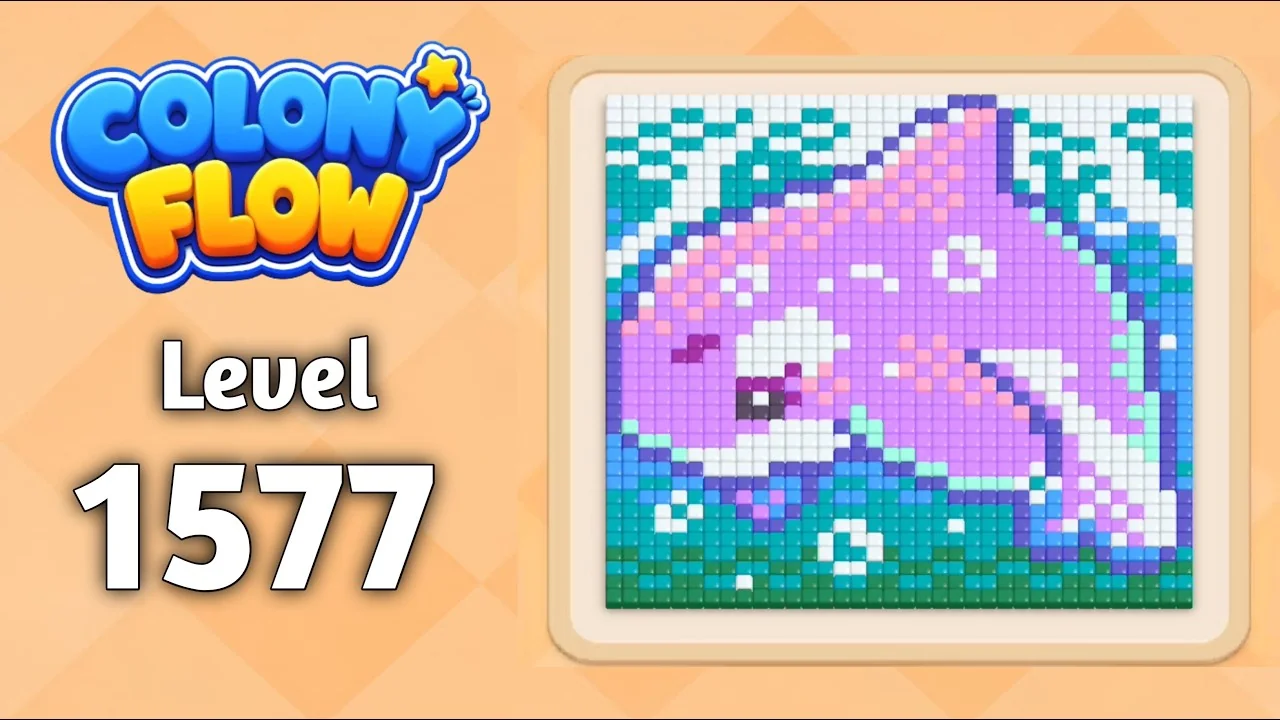 Colony Flow! Level 1577 board
